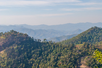 Northern Thailand hills