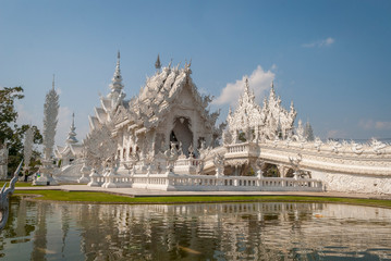 Fototapeta premium Wat Rong Khun, Chiang Rai White Temple