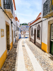 Schmale Strasse in Odemira