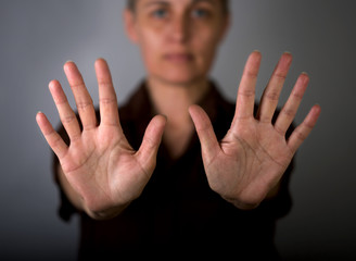Stop violence against women