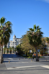 Beautiful view of the coastal Spanish city of Alicante