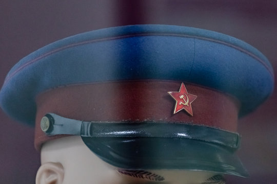 Soldier's Cap Of The Internal Troops Of The USSR