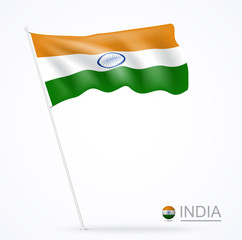India flag design banner and background 