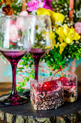 cake with cherry