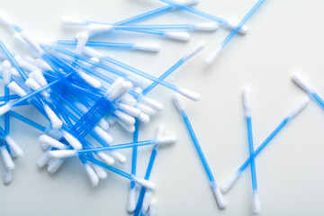 Cotton buds, single use plastic beauty products