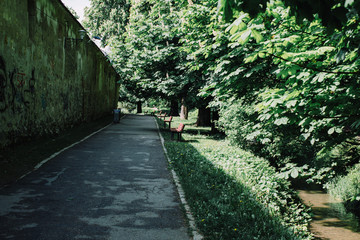 landscape of Brasov in Romania including the mountains