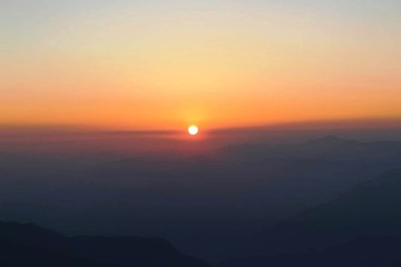 Obraz premium Adventure Trekking Tungnath