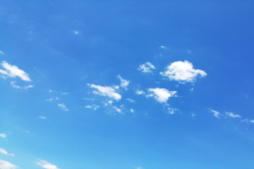 abstract blur blue sky background