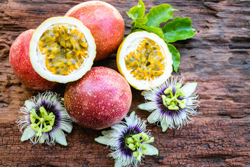 Red passion fruit