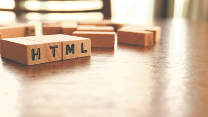 Text Block of "HTML"