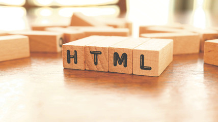 Text Block of "HTML"