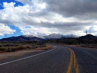 On the road, somewhere in Arizona, USA
