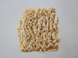 noodles isolated on white background, pasta