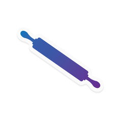 rolling pin icon- vector illustration