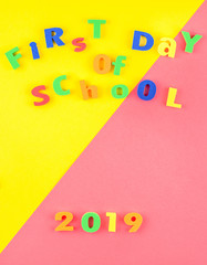 Back to school concept