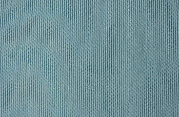 Blue textured woven fabric surface