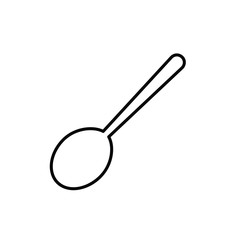 Spoon icon vector. Mobile concept and web design.