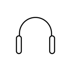 Headphone icon symbol.