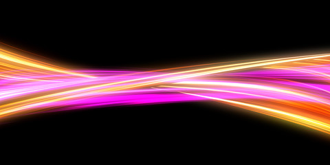 Glowing Energy Lines