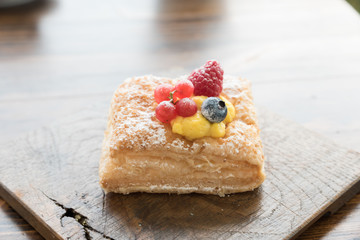 Tasty pastry for breakfast