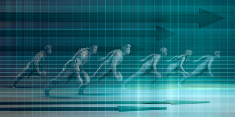 Business Group of People