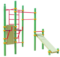 Fototapeta premium part of the Sports ground for sports and physical education