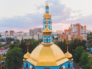 Russia. Ufa. The Church of the Nativity of the Blessed Virgin Mary.