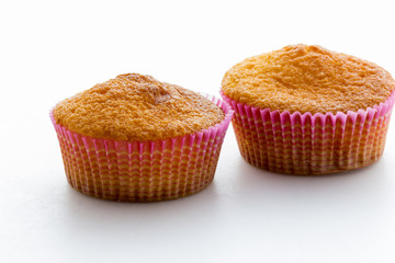 Sweet donuts with icing sugar