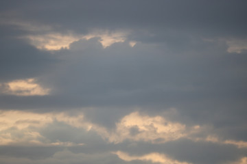 sky with clouds
