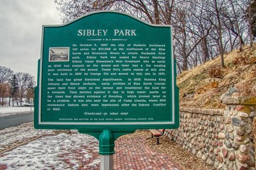 Sibley Park in Mankato, Minnesota is the Location of the Largest Mass Execution in American History with many Native Americans hung