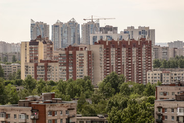 View from the top floor of the city