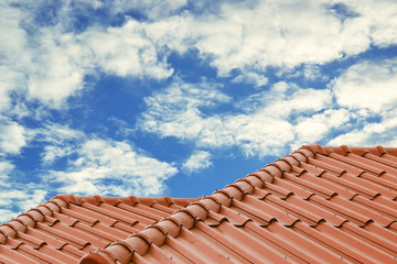 Obraz premium roof tiles