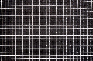 Metal silver grate background texture