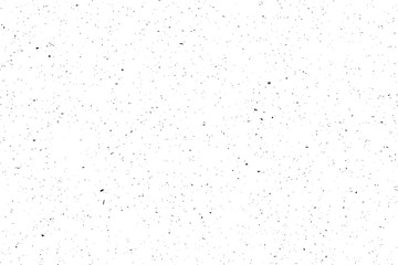 Texture grunge chaotic random pattern. Monochrome abstract dusty worn scuffed background. Spotted noisy backdrop. Vector. - obrazy, fototapety, plakaty