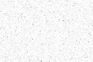 Old dusty grunge black and white texture. Dark weathered overlay pattern sample of screen background. Monochrome abstract dusty worn scuffed spotted noisy backdrop. Vector.