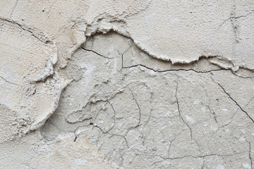 Obraz premium fractured concrete surface