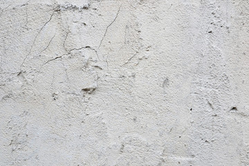 fractured concrete surface
