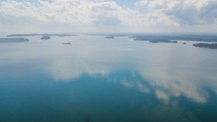 Fototapeta premium Maine New England Coastline with Lighthouses
