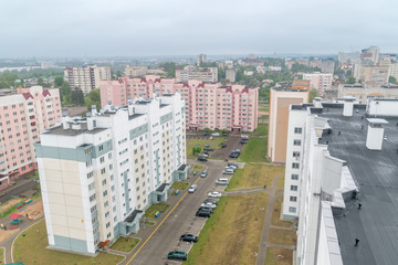 Fototapeta premium Panoramic view of Grodno, Belarus.