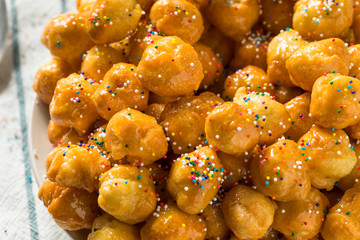 Homemade Sweet Italian Struffoli