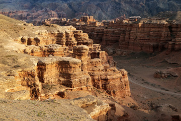 Canyon of the Charyn River in Kazakhstan.