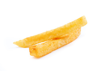 Naklejka na ściany i meble french fries on white background