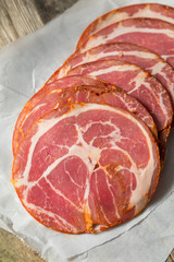 Organic Italian Capocollo Deli Meat