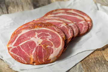 Organic Italian Capocollo Deli Meat