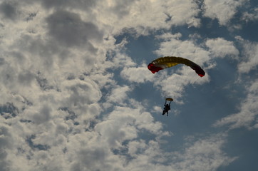 Sky guy paragliding, what a adventure! 