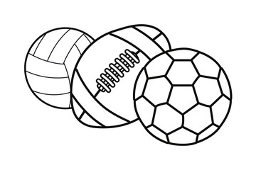 volleyball soccer rugby ball sport