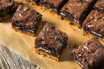 Homemade Chocolate Slutty Brownies