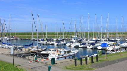 Jachthafen in Scharendijke