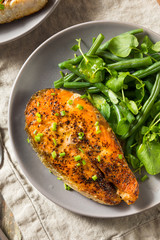 Homemade Organic Salmon Steak