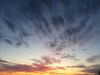 sky with clouds